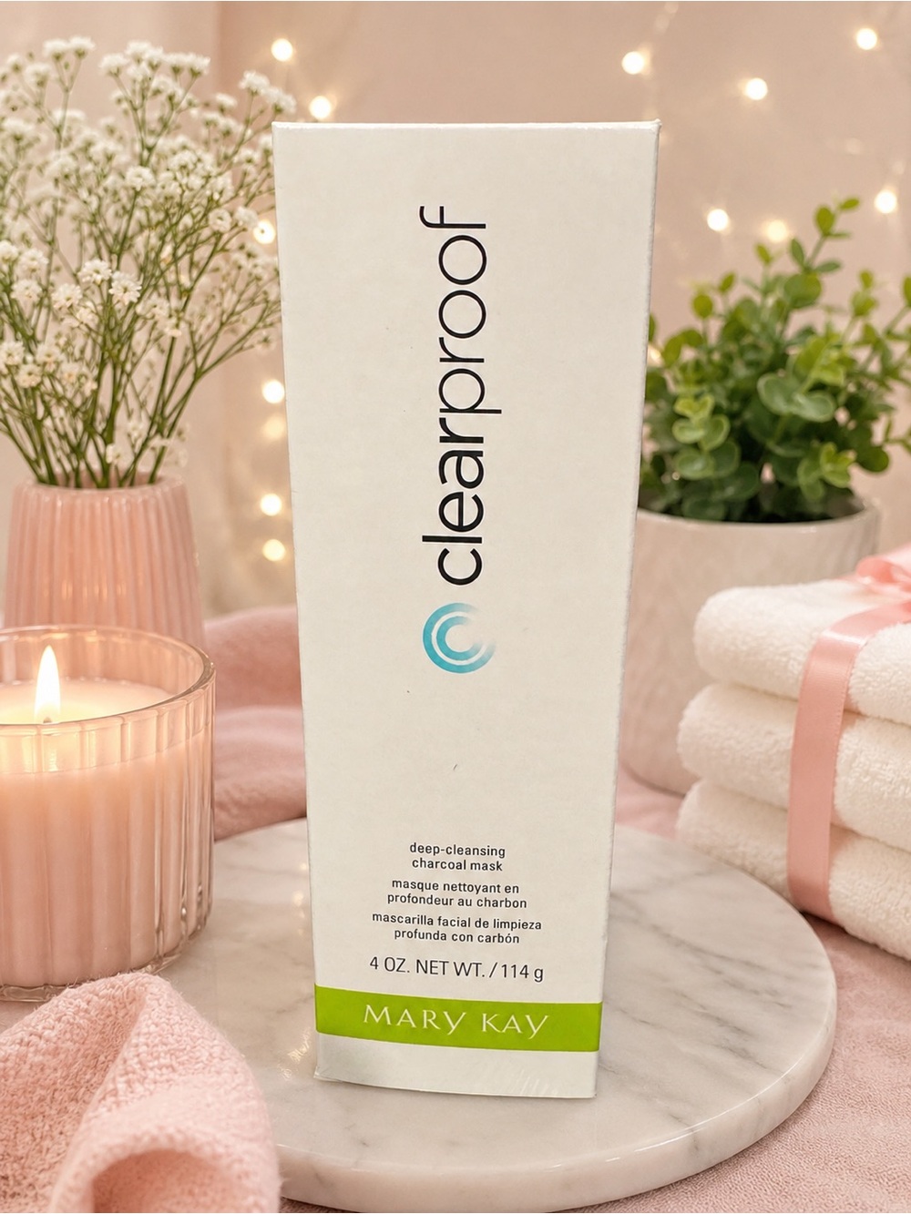 Authentic Mary Kay Clearproof Deep-Cleansing Charcoal Mask